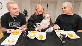 Corinna Kopf amp FaZe Clan MUKBANG [upl. by Airbmat174]