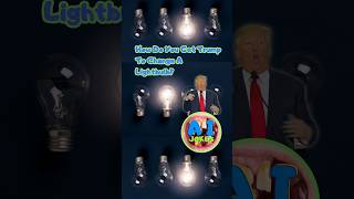 How To Get Trump To Change A Lightbulb  AI Red Hat Joke 009 jokes trump resistance kamalaharris [upl. by Silin496]