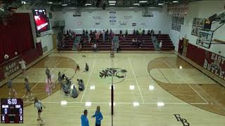 East Butler High School vs BruningDavenportShickley High School Womens Varsity Volleyball [upl. by Map711]