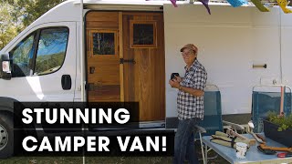 The Most Beautiful Camper Van Conversion Ever Made [upl. by Airoled]