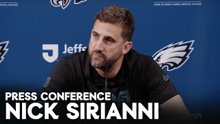 Postgame Press Conference Coach Nick Sirianni  Atlanta Falcons vs Philadelphia Eagles [upl. by Franklin]