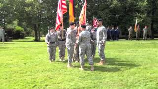 US Army Garrison Baumholder holds change of command [upl. by Eb]