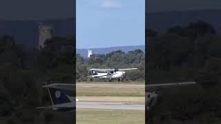 Student pilot takeoff at Jandakot airport aviation cessna planespotting aircraft landing [upl. by Lirpa177]