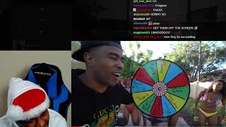 SoLLUMINATI Reacts To PrettyBoyFredo Last To Leave The Circle Challenge With 5 Baddies [upl. by Laforge]