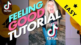 SUNDAY BEST  FEELING GOOD  TIK TOK DANCE TUTORIAL [upl. by Ema]