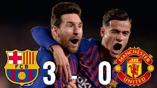 Barcelona vs Manchester United 30 Champions League QuarterFinal 2019  MATCH REVIEW [upl. by Ammamaria]