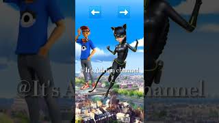 Miraculous Ladybug Who is your Favorite CharactersLadybug Adrien short Edit [upl. by Gladdie596]