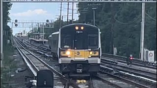 LIRR  Weekend Train Action  ElmontUBS Arena 61823 [upl. by Almeta]