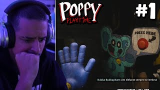 CORINGA JOGANDO Poppy Playtime EP 1 [upl. by Mackey854]