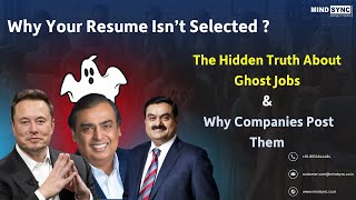 Why your resume isn’t getting noticed the reality of ghost jobs [upl. by Georgeanna807]