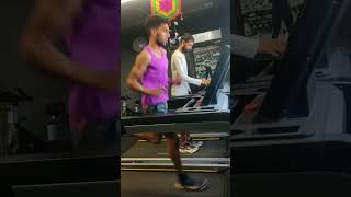 Treadmill Par Running 4km 🏃‍♂️❤️‍🔥shorts treadmillrunning army running motivation shortsfeed [upl. by Pincas]