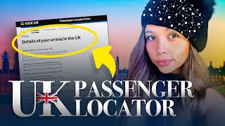 Filling Out The UK Passenger Locator Form England Latest Travel Updates [upl. by Ajssatsan]