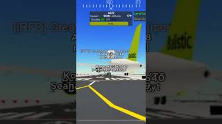 ptfs roblox robloxplane airbaltic aviation rateit [upl. by Benson611]