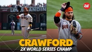 Brandon Crawford Retires 2x World Series Champ amp Giants Legend Calls It a Career [upl. by Sidon459]