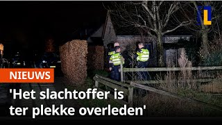 Dode door ongeval met vuurwerk in Neeritter  1Limburg [upl. by Scholz893]