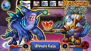 🔴Monster Legends HOOKUAI level 130 vs GORG 130 🔥 review combat [upl. by Beora]