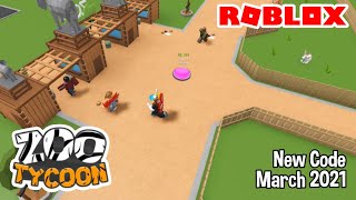 Roblox Zoo Tycoon New Code March 2021 [upl. by Oilisab62]