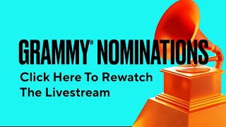 Watch The 2023 GRAMMY Nominations Live [upl. by Bechler]