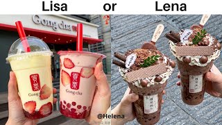 LISA OR LENA 💗  FANCY JEWELRY amp TASTY SNACKS amp SHOES  helena035 ​ [upl. by Anaj348]