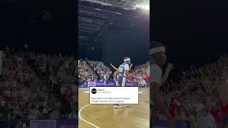 Rudy Gobert hits his first 3pointer 😂🔥 rudygobert basketball [upl. by Buine]