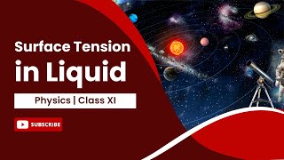 Surface Tension in Liquid  ​Physics  Class 11 [upl. by Ajssatan868]