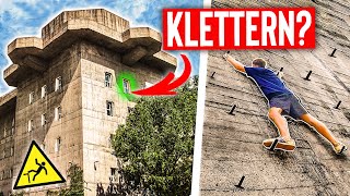 Schwieriges KLETTERMANÖVER in WWIIBUNKERFESTUNG🪢  Unsere NERVEN sind am LIMIT [upl. by Nahte]