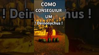 COMO DOMAR O DEINONYCHUS  ARK Survival Evolved [upl. by Modeste]