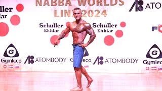 Vincent Vasarab SVK NABBA Worlds 2024  Mens Sport Physique Over 45 Winner [upl. by Tiffanie]