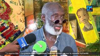 quot Li moma tiss quot la grande toile dAbdoulaye Diallo qui sinterroge sur la nouvelle humanité [upl. by Acalia]