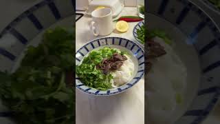 Esperantist vietnamese is cooking pho 🍲 in my house shorts esperanto esperantisto food [upl. by Emirak]