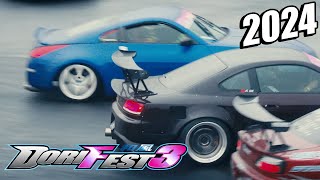 Cheap 350z FIRST DRIFT EVENT  Dorifest 3  2024  UK Celebration of Japanese Style Drift [upl. by Meela123]