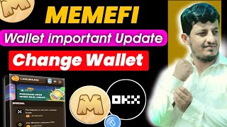 How to Change Memefi Wallet  Memefi wallet kaise tabdeel kare [upl. by Lancaster]