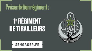 Présentation du 1er régiment de tirailleurs [upl. by Drofniw188]