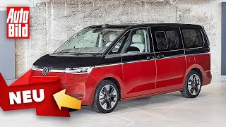 VW T7 2021  Neuer Multivan kommt mit Polo GTI Motor  Sitzprobe mit Thomas Rönnberg [upl. by Akkim]