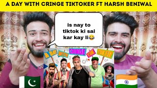 A Day With Cringe TikToker  Harsh Beniwal by  Pakistani Bros Reactions [upl. by Liman]