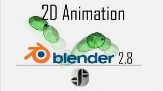 How to do 2D animation  Blender 28 Tutorial [upl. by Gaye176]