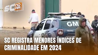 Santa Catarina registra menores índices de criminalidade em 2024 [upl. by Alracal]