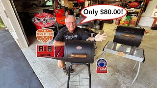 CharGriller Patio Pro Charcoal Grill and Smoker  Only 8000  Cast Iron Grates and Side Shelf [upl. by Nnaylime]