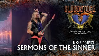 KKs Priest  Sermons of the Sinner Live at Bloodstock 2023  Epic Performance [upl. by Loos]