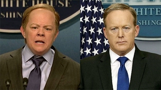 Sean Spicer responds to Melissa McCarthys SNL performance [upl. by Eirhtug65]