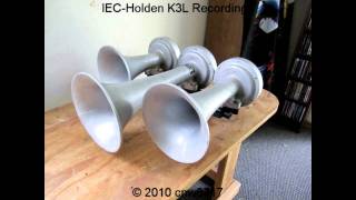 IECHolden K3L Recordings [upl. by Marvel]