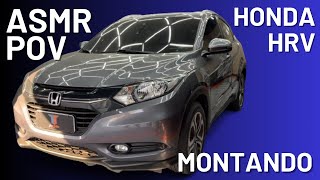 COMO MONTAR BANCOS HONDA HRV  MONTAGEM INTERNA  ASMR [upl. by Annig]