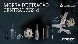 Morsa de Fixação Central ZGS 4 [upl. by Atoiganap]