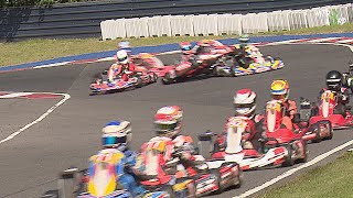 Junior Rotax Final at the Ultimate Karting Championship Rd 3 Larkhall 2021 [upl. by Une]