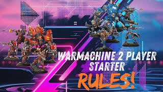 Warmachine 2 Player Starter Rules [upl. by Michaelina]