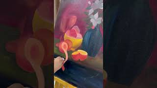 Part 2 still life painting art painting dailyvlog daily shortsfeed trending viralshorts [upl. by Anaujd]