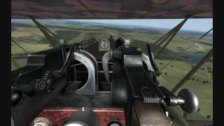 HD Rise of Flight  Dogfights Balloon Hunt and Crashes [upl. by Nnylassej]