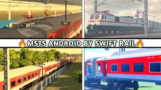 New Indian Train Game Like Msts For Android  IR Sim  Swift Rail  Best Features  Ishu K Tech [upl. by Bengt815]