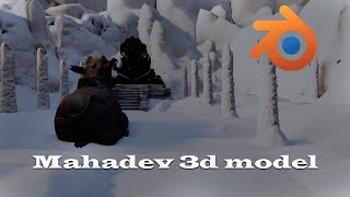 mahadev 3d model blender [upl. by Oakleil]