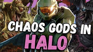 What if the Chaos Gods existed in Halo Warhammer 40k Lore  Uncle Sam [upl. by Aicilev]